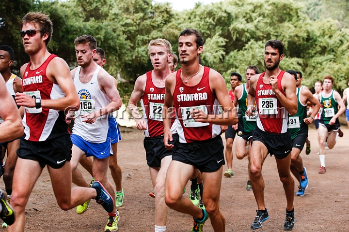 2014USFXC-076.JPG - August 30, 2014; San Francisco, CA, USA; The University of San Francisco cross country invitational at Golden Gate Park.